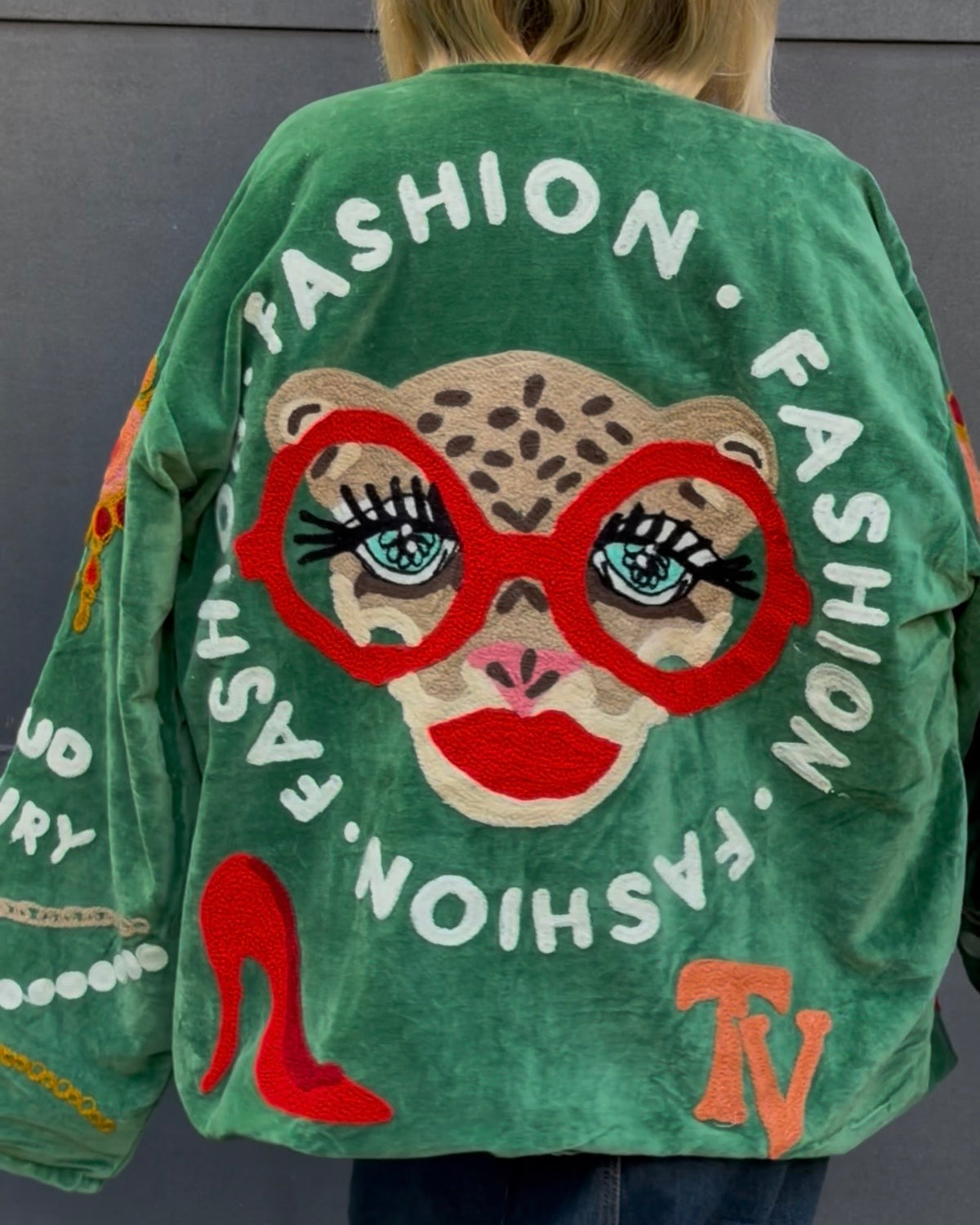 Samtjacke 'Fashion Monkey'