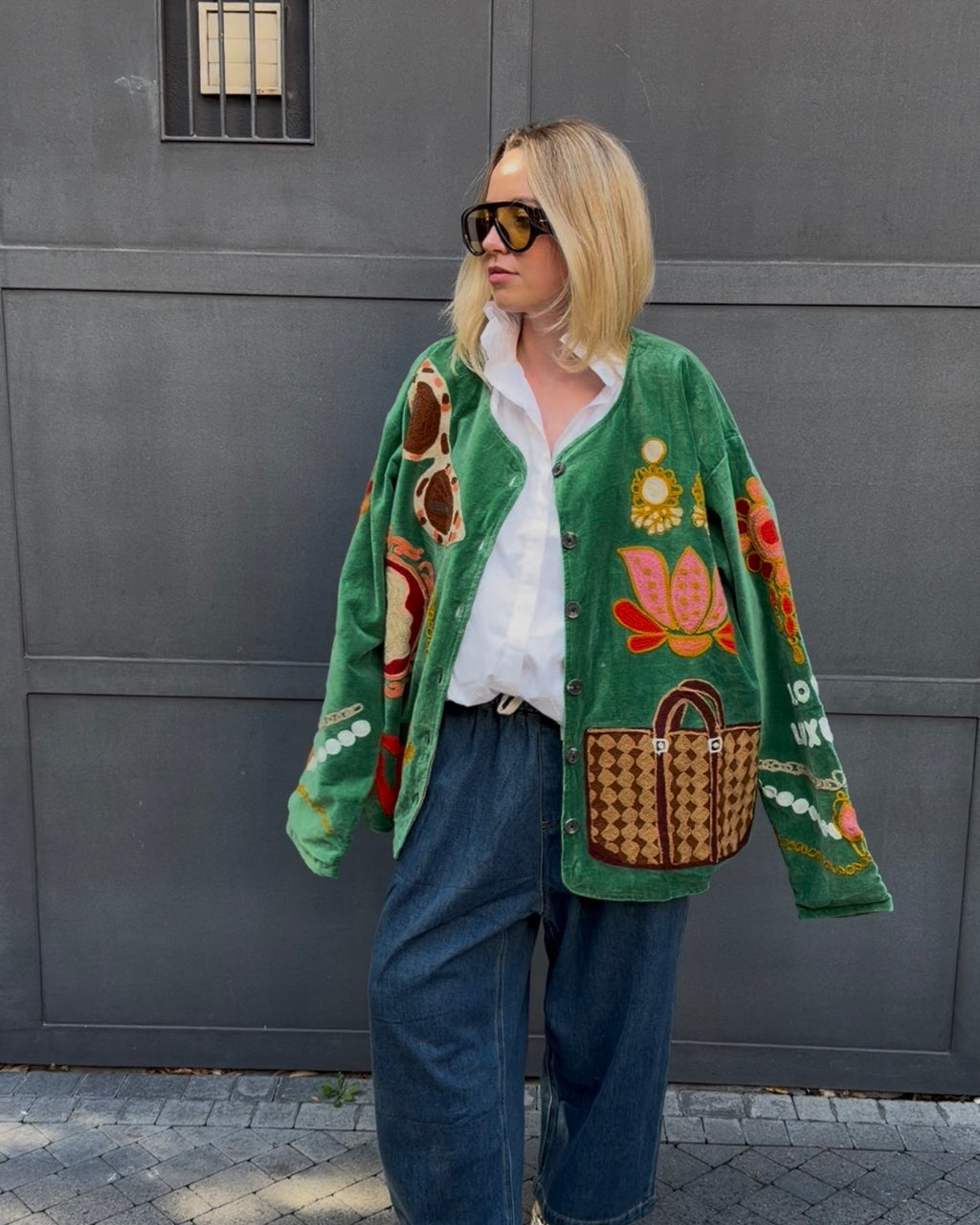 Samtjacke 'Fashion Monkey'