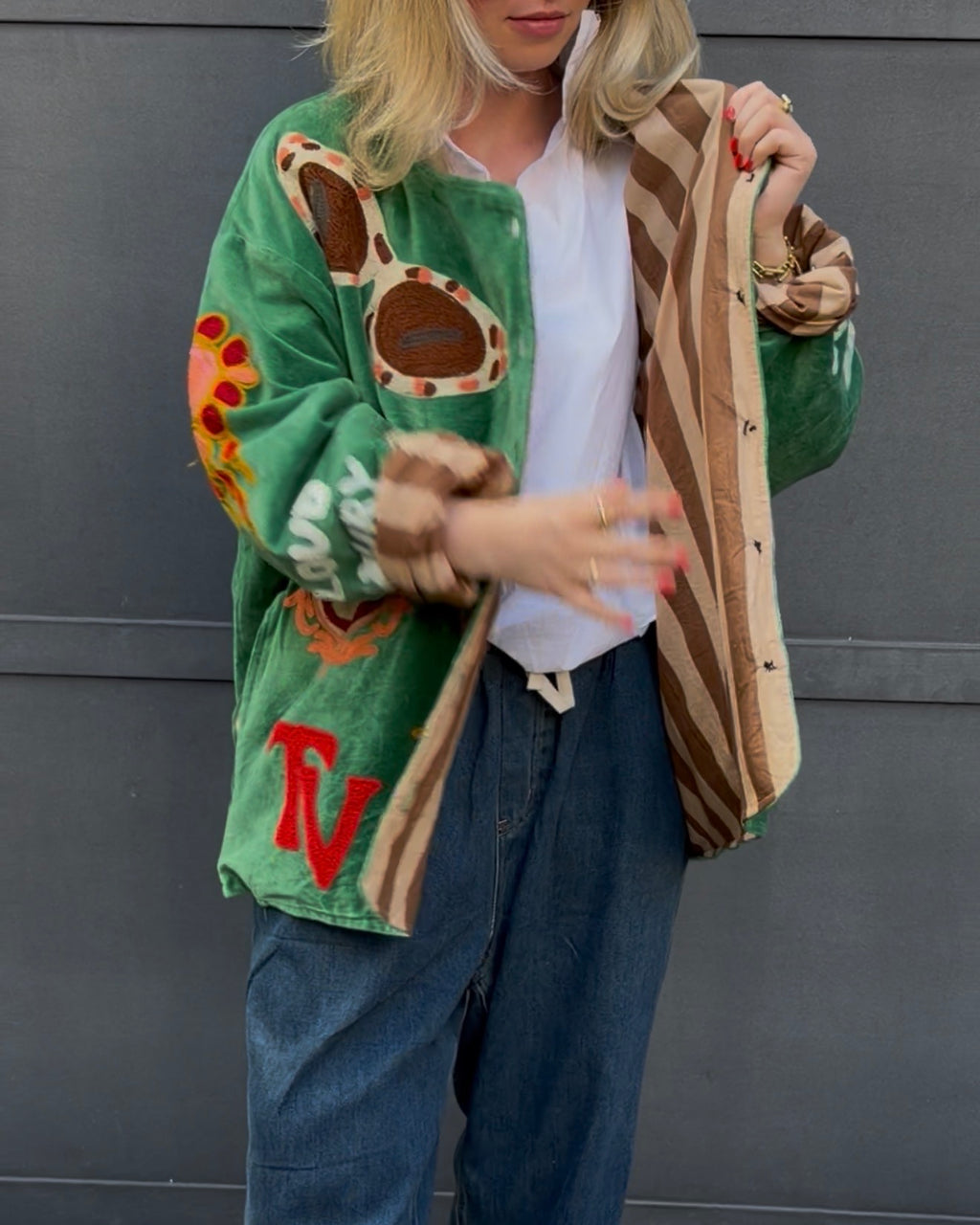 Samtjacke 'Fashion Monkey'